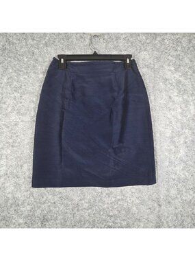 Hunter Dixon Women's Mini Skirt Dark Blue Size 4